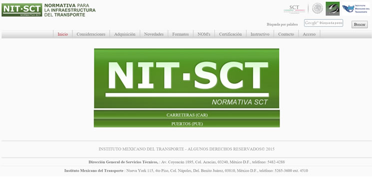 ESTUDIOS Y PROYECTOS DE NORMAS